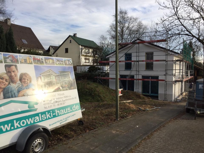 Baustelle Burscheid singhausen 2016-12